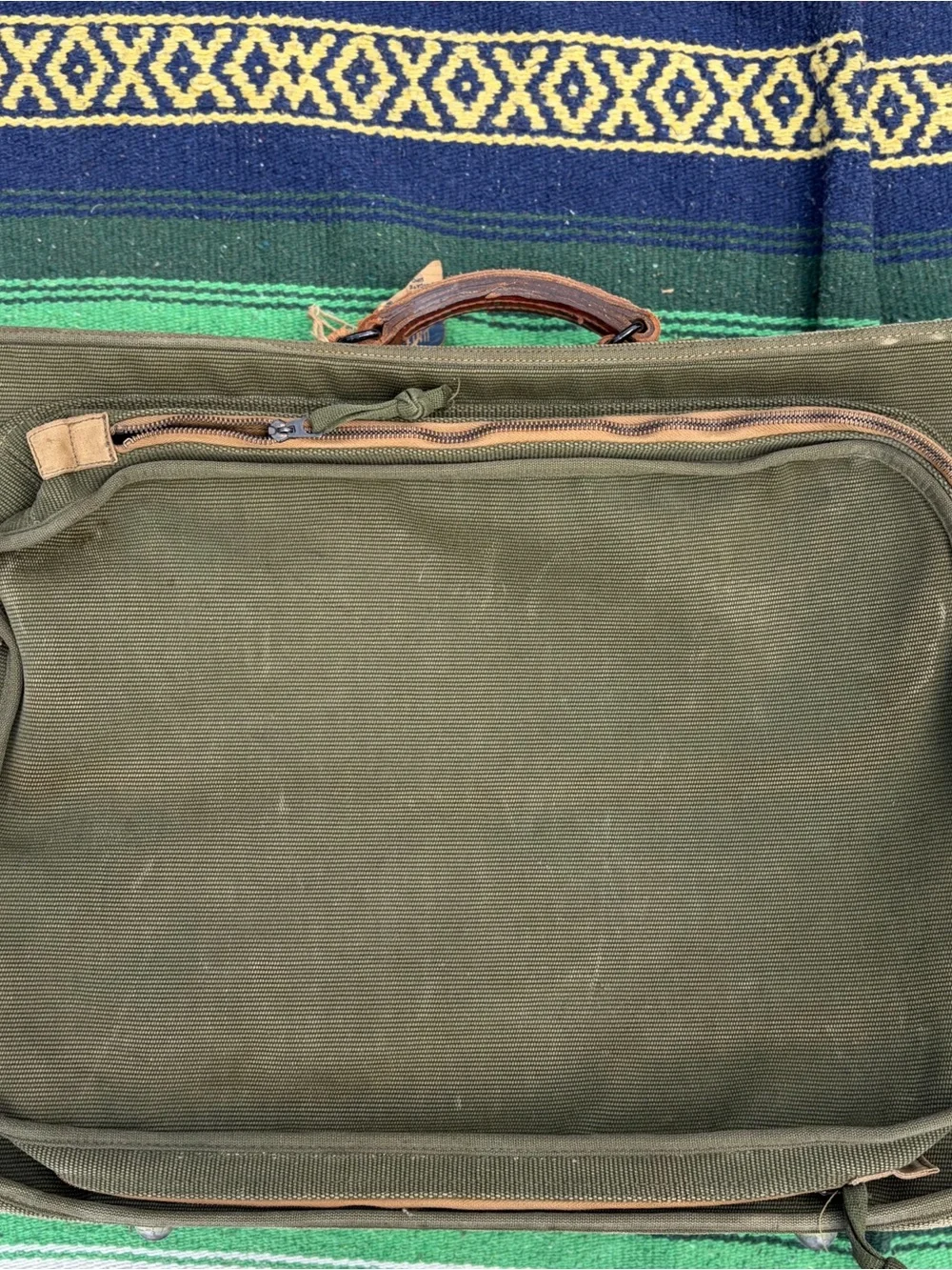 WWII B4 USAF officer garmet bag